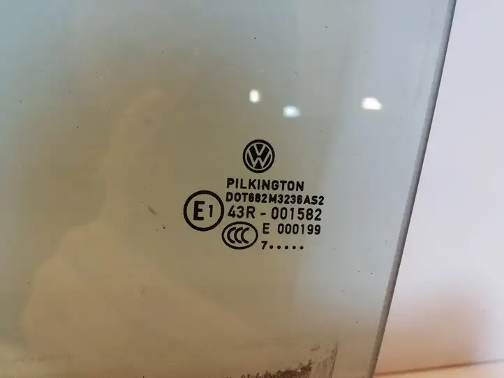 Volkswagen Touran I (2003 - 2010) 43R001582 Стекло передней двери — фото 2