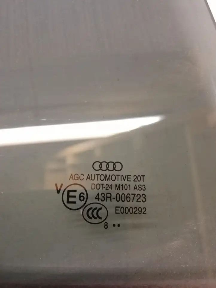 Audi A4 S4 B8 8K (2007 - 2011) 43R006723 Стекло задней двери — фото 2
