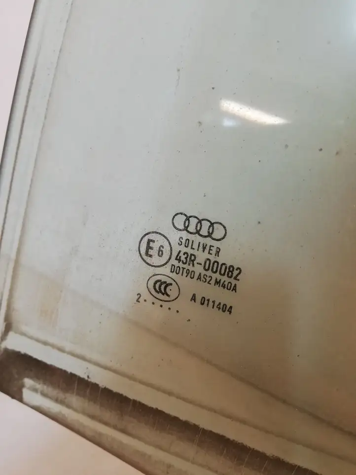 Audi A4 S4 B8 8K (2007 - 2011) 43R00082 Стекло задней двери — фото 2