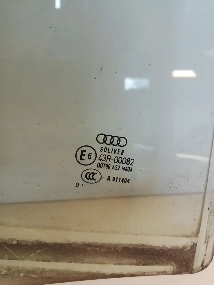 Audi A4 S4 B8 8K (2007 - 2011) 43R00082 Стекло задней двери — фото 2