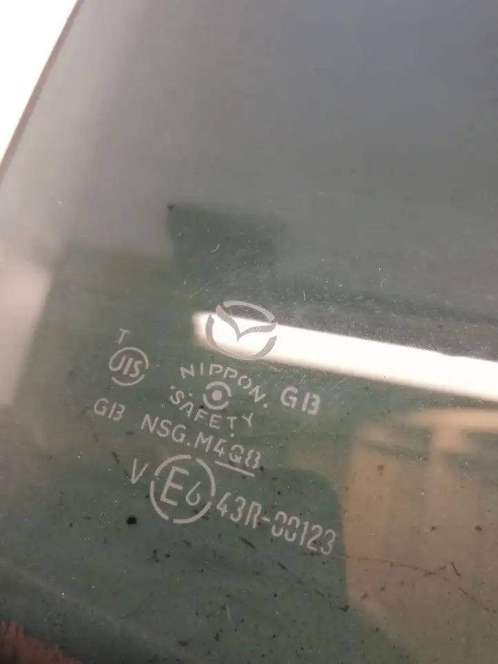 Mazda 6 (2009 - 2012) 43R00123 Стекло задней двери — фото 2