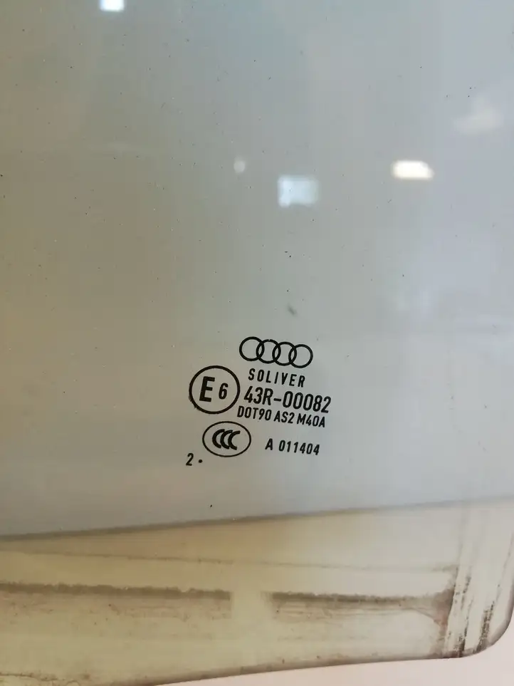Audi A4 S4 B8 8K (2007 - 2011) 43R00082 Стекло задней двери — фото 2