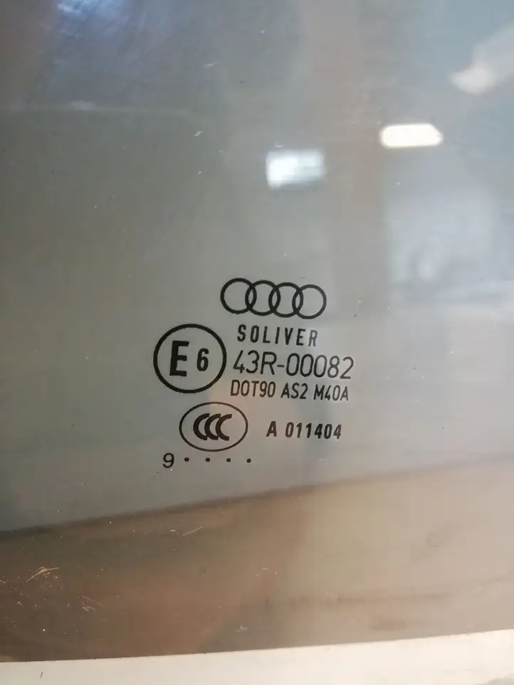 Audi A4 S4 B8 8K (2007 - 2011) 43R00082 Стекло задней двери — фото 2