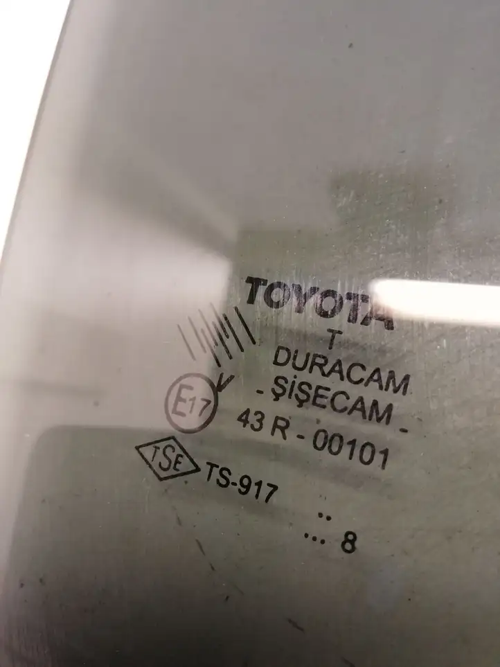 Toyota Corolla Verso AR10 (2004 - 2009) 43R00101 Стекло задней двери — фото 2