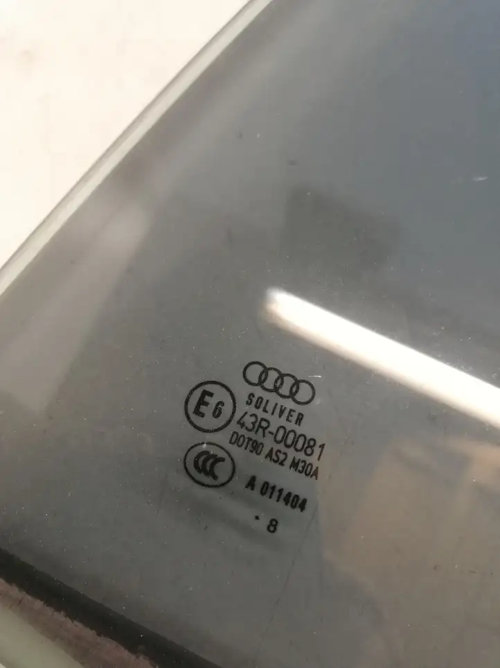 Audi A4 S4 B8 8K (2007 - 2011) 43R00081 Стекло задней двери — фото 2