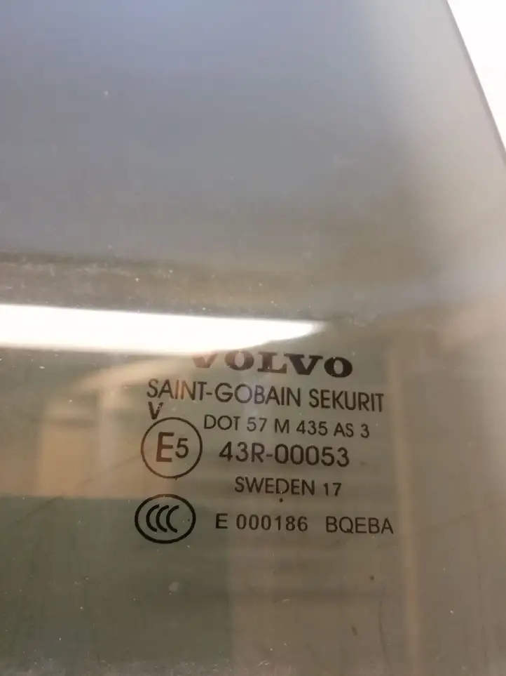 Volvo XC90 (2014 - 2019) 43R00053 Стекло задней двери — фото 2