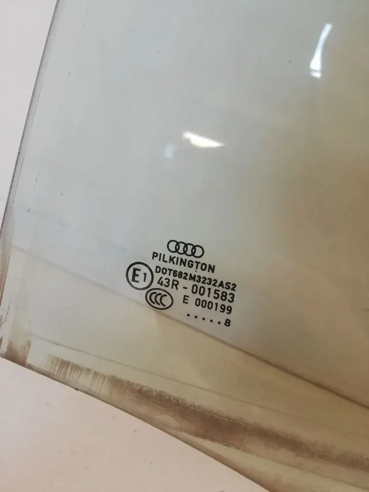 Audi A4 S4 B8 8K (2007 - 2011) 43R001582 Стекло задней двери — фото 2