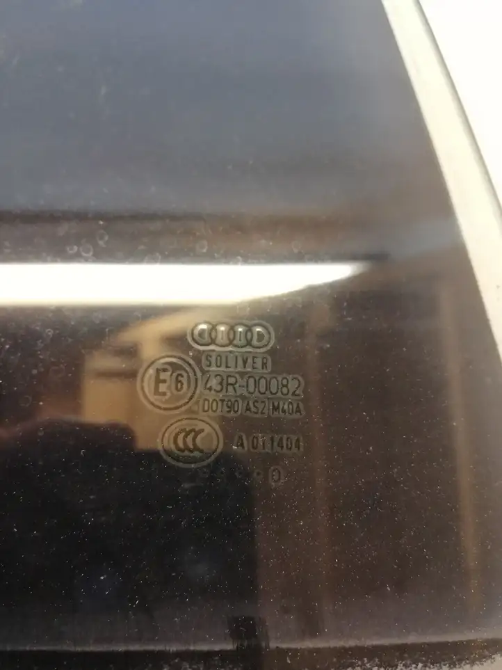 Audi A4 S4 B8 8K (2007 - 2011) 43R00082 Стекло задней двери — фото 2