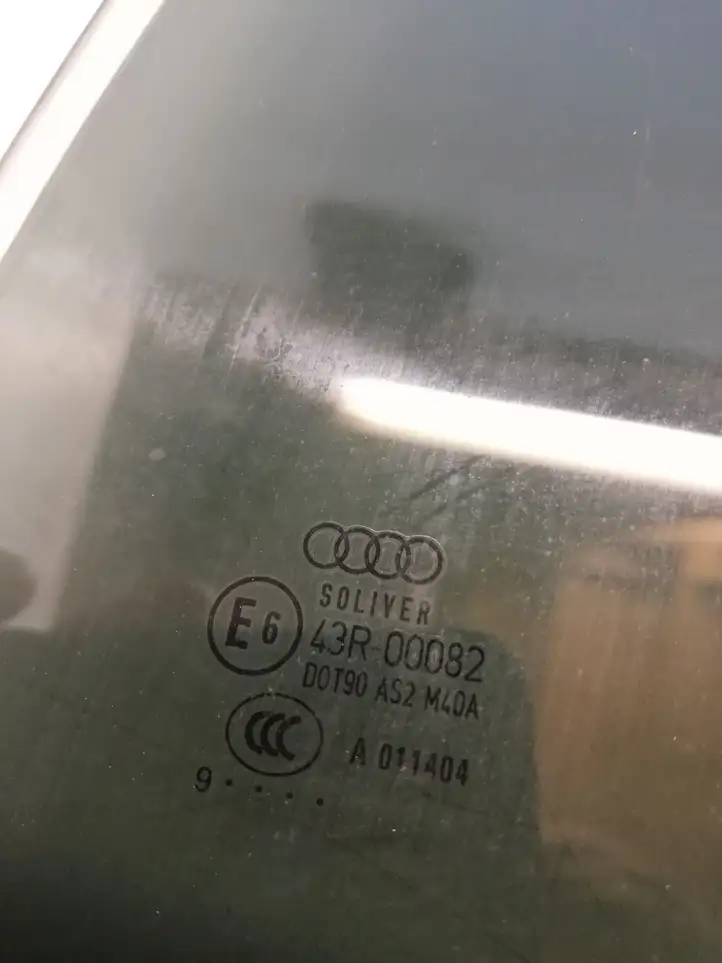 Audi A4 S4 B8 8K (2007 - 2011) 43R00082 Стекло задней двери — фото 2