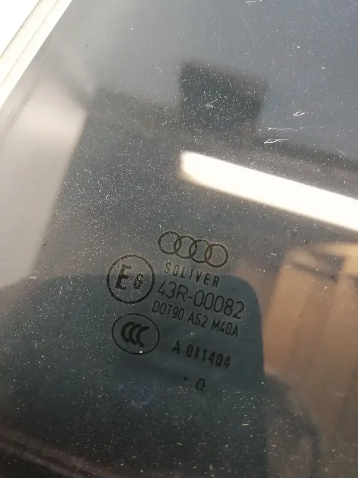 Audi A4 S4 B8 8K (2007 - 2011) 43R00082 Стекло задней двери — фото 2