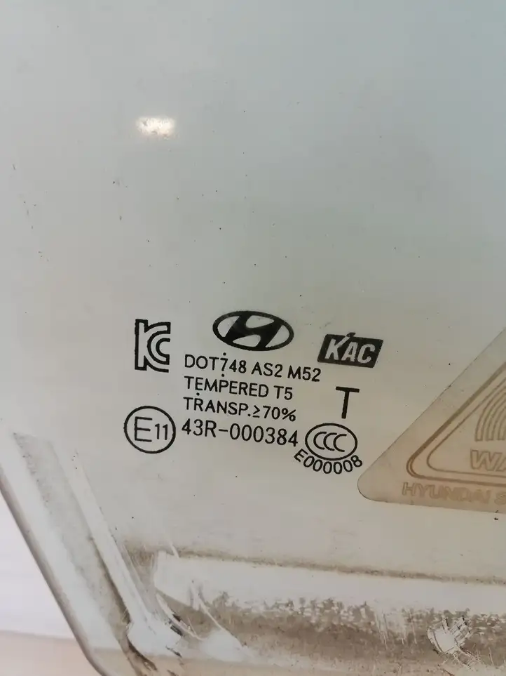 Hyundai i40 (2011 - ) 43R000384 Стекло передней двери — фото 2