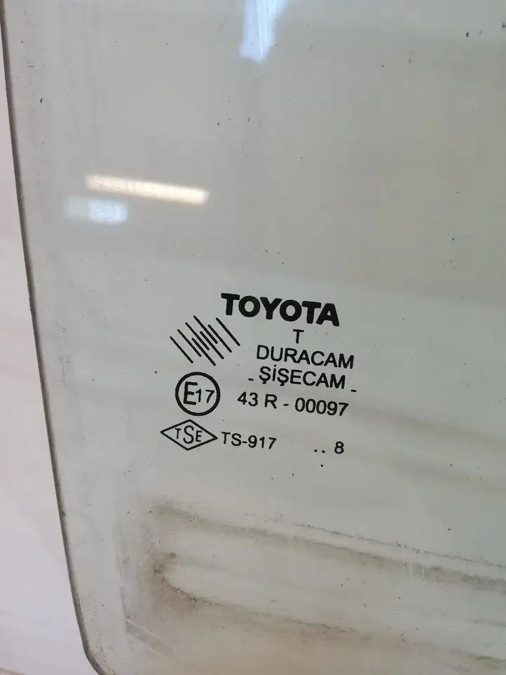 Toyota Corolla Verso AR10 (2004 - 2009) 43R00097 Стекло передней двери — фото 2