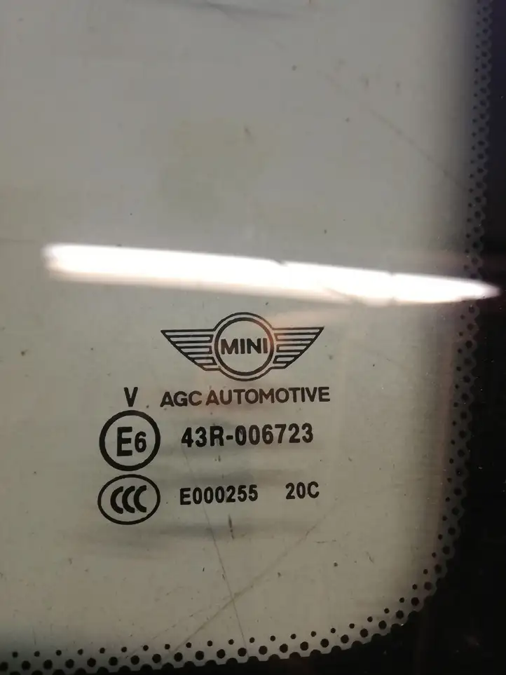 Mini One Cooper R56 (2012 - 2020) 43R006723 Заднее боковое стекло — фото 2