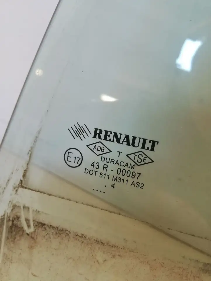Renault Clio IV (2012 - 2019) 43R00097 Стекло задней двери — фото 2