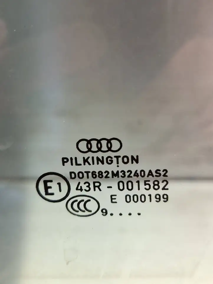 Audi A4 S4 B8 8K (2011 - 2015) 43R001582 Стекло передней двери — фото 2