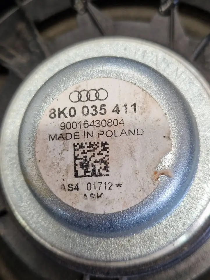 Audi A4 S4 B8 8K (2011 - 2015) 8K0035411 Динамики задних дверей — фото 3
