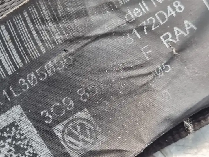 Volkswagen PASSAT B6 (2005 - 2010) 3C9857806F Задний ремень безопасности — фото 2