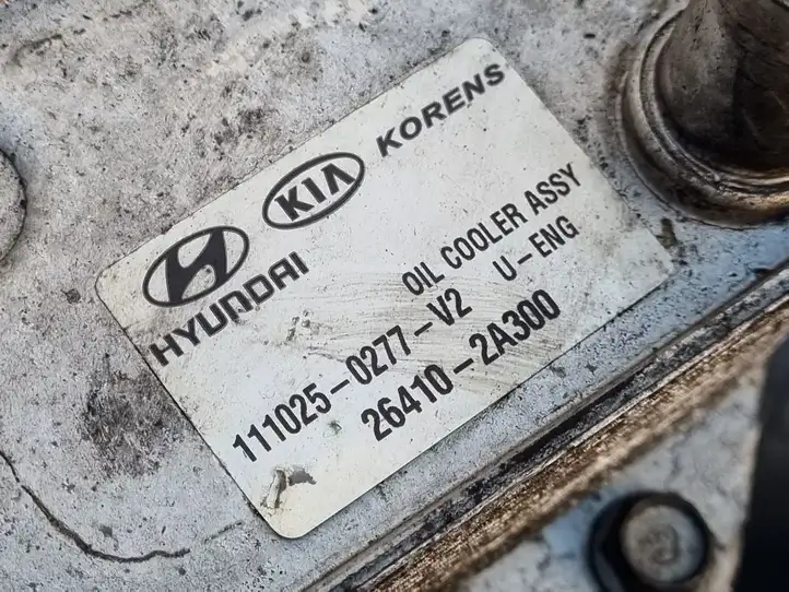 Kia Optima (2010 - 2013) 264002A300 Кронштейн масляного фильтра — фото 4