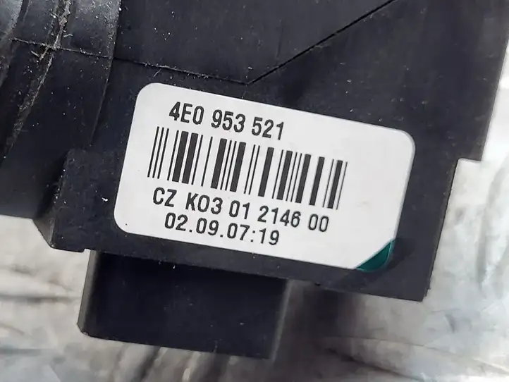 Audi A6 S6 C6 4F (2008 - 2011) 4E0953521 Переключатель круиз-контроля — фото 4