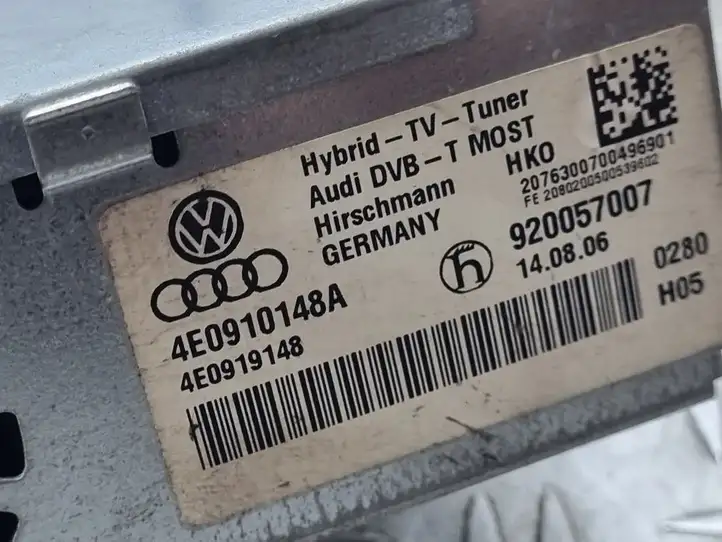 Audi Q7 4L (2005 - 2009) 4E0910148A Модуль управления видео — фото 2
