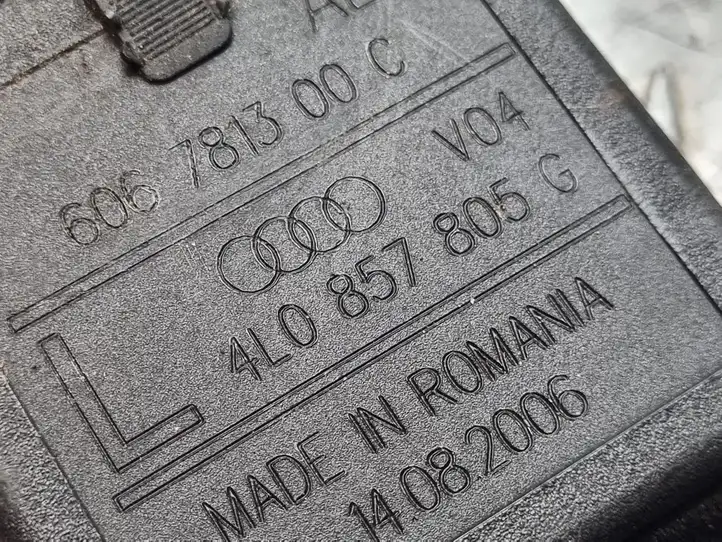 Audi Q7 4L (2005 - 2009) 4L0857805G Задний ремень безопасности — фото 4