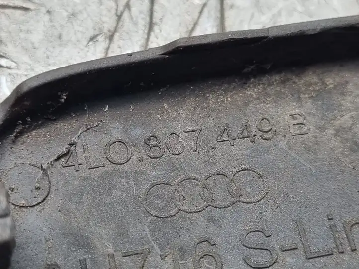 Audi Q7 4L (2005 - 2009) 4L0807449B Заглушка буксировочной петли бампера — фото 4