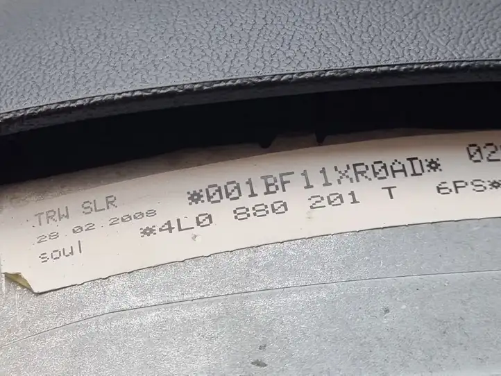 Audi Q7 4L (2005 - 2009) 4L0880201T Подушка безопасности руля — фото 4