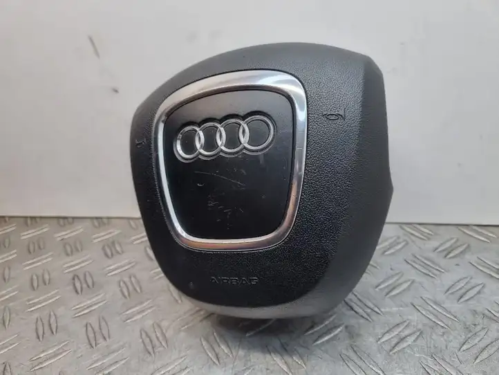 Audi Q7 4L (2005 - 2009) 4L0880201T Подушка безопасности руля — фото 6