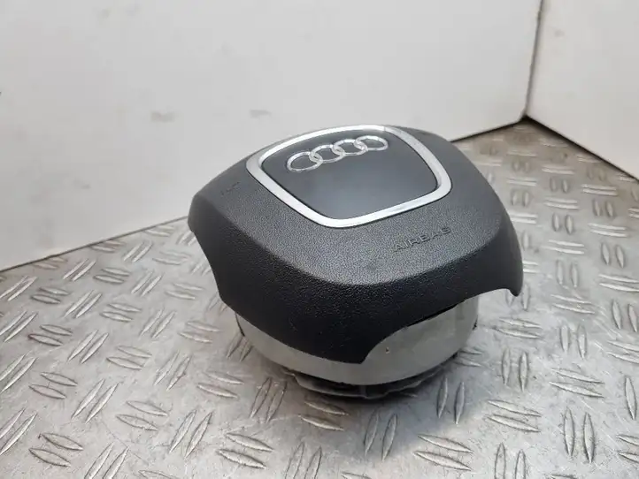 Audi Q7 4L (2005 - 2009) 4L0880201T Подушка безопасности руля — фото 8