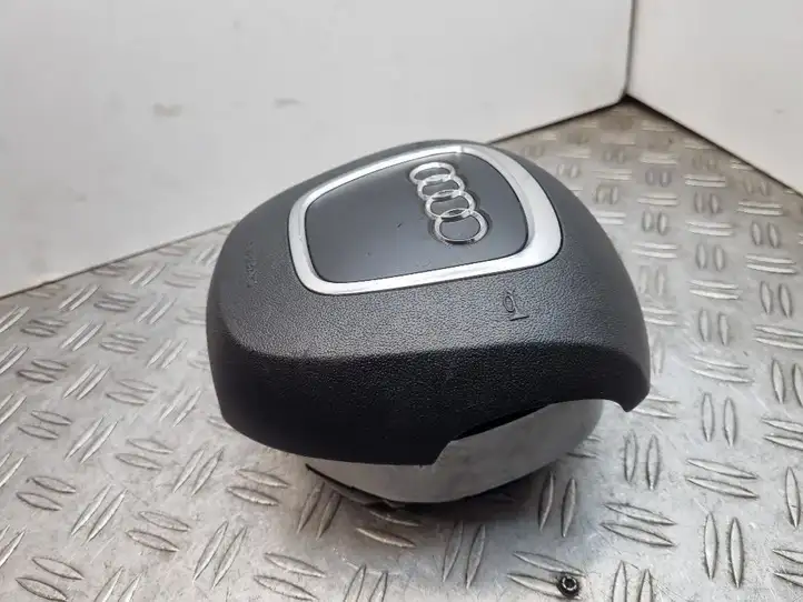 Audi Q7 4L (2005 - 2009) 4L0880201T Подушка безопасности руля — фото 9