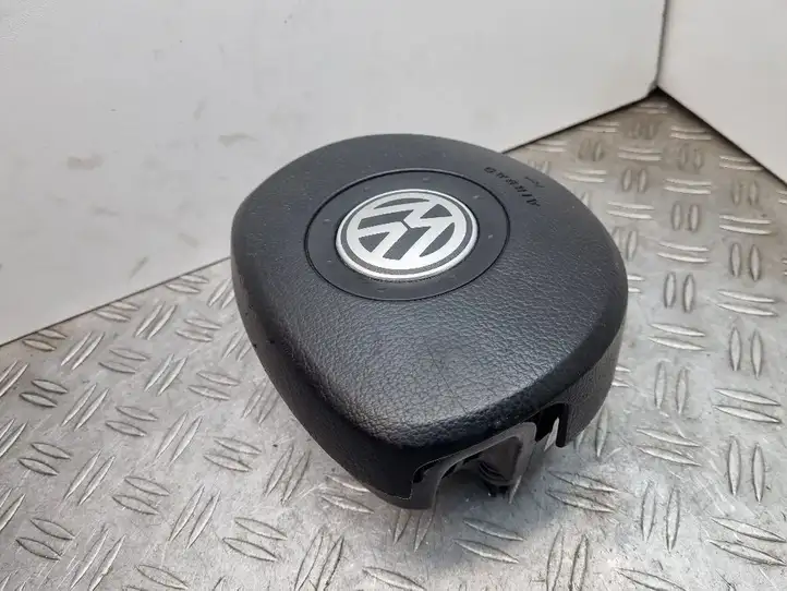 Volkswagen Touran I (2003 - 2010) 1T0880201A Подушка безопасности руля — фото 4