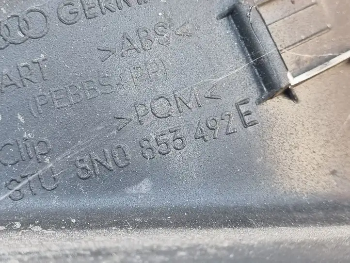 Audi TT Mk1 (1998 - 2003) 8N0853492E Внутренняя отделка переднего порога — фото 2