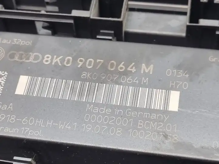 Audi A4 S4 B8 8K (2007 - 2011) 8K0907064M Модуль комфорта — фото 3