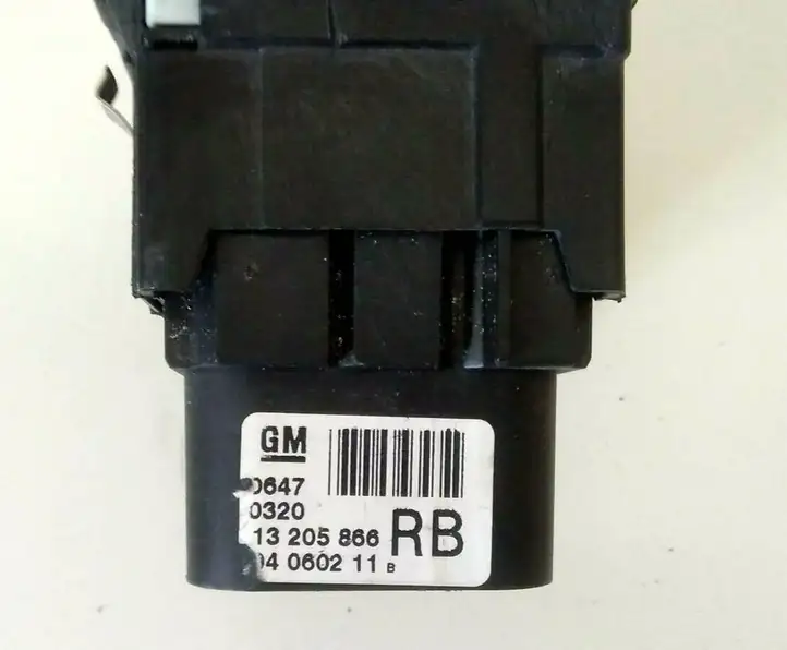 Opel Zafira B (2008 - 2014) 13205866 Включатель фонарей — фото 2
