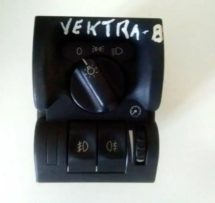 Opel Vectra B (1999 - 2002) 09138337 Включатель фонарей — фото 1