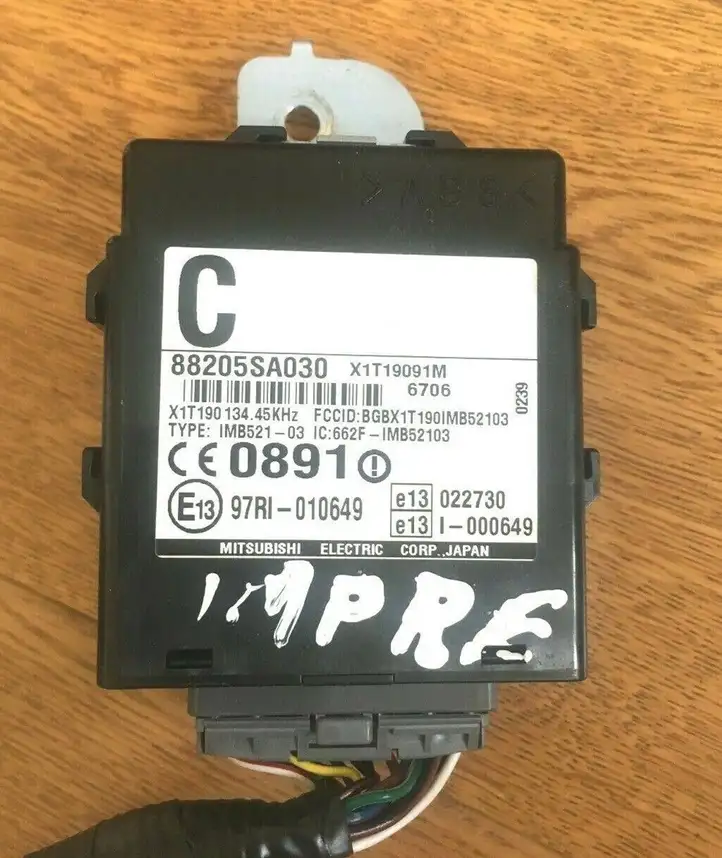 Subaru Forester SG (2006 - 2008) X1T19091M Блок иммобилайзера — фото 1