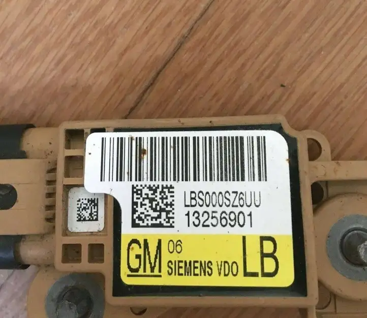 Opel Vectra C (2005 - 2009) 13256901 Датчик удара SRS — фото 3