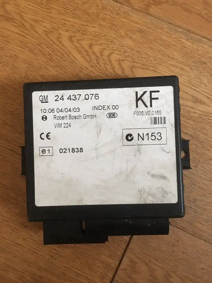 Opel Astra G (1998 - 2004) 24437076 Модуль комфорта — фото 1