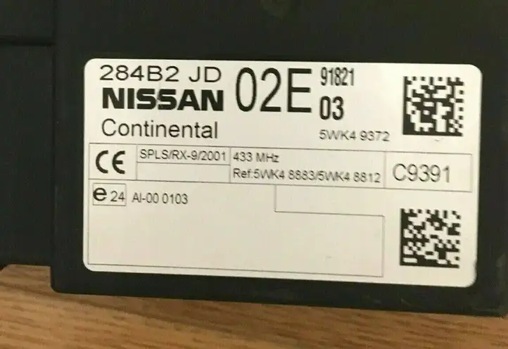 Nissan Qashqai (2006 - 2010) 284B2JD02E Модуль комфорта — фото 2