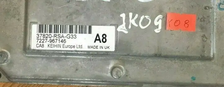 Honda Civic (2006 - 2011) 37820RSAG33 Блок управления двигателем (ЭБУ) — фото 4