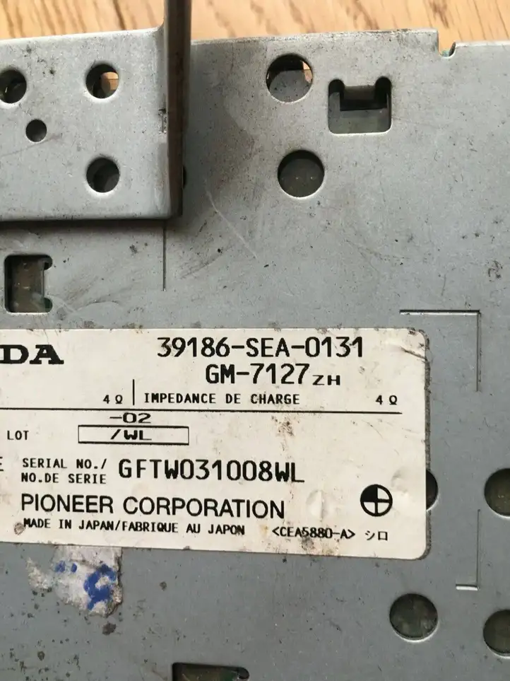 Honda Accord (2003 - 2007) 39186SEA0131 Усилитель звука — фото 3