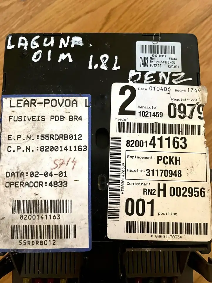 Renault Laguna II (2001 - 2005) 518095401 Модуль комфорта — фото 2