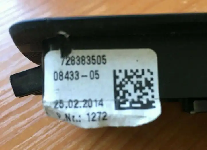 BMW 1 F20 F21 (2011 - 2019) 728383505 Блок кнопок стеклоподъемников — фото 2