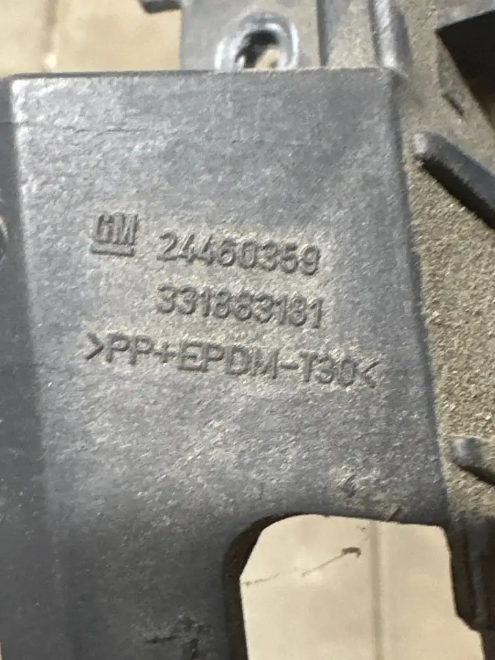 Opel Astra H (2004 - 2009) 24460359 Кронштейн заднего бампера — фото 2