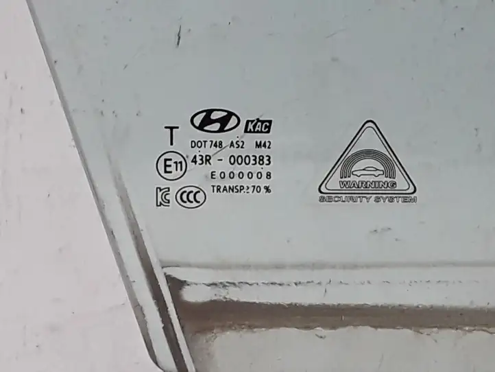 Hyundai Ioniq (2016 - ) 82420G2030 Стекло передней двери — фото 3