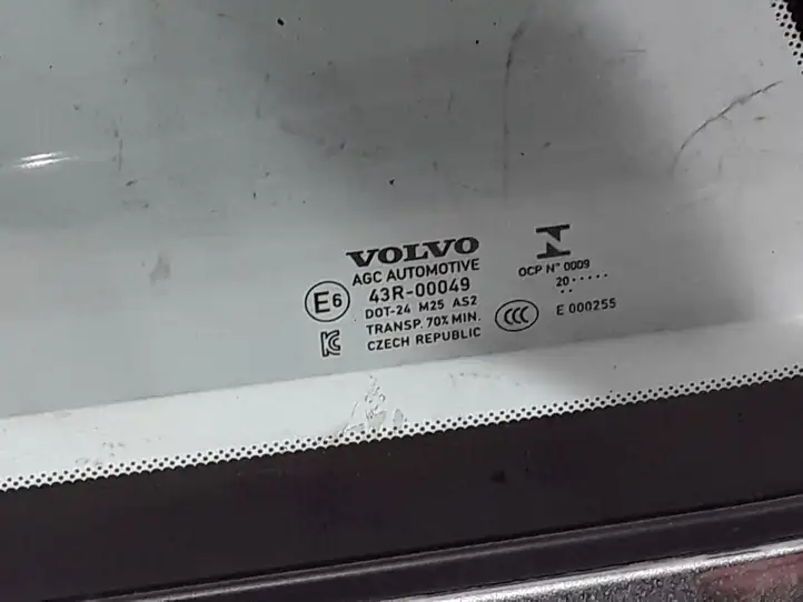 Volvo XC90 (2019 - ) 32219278 Заднее боковое стекло — фото 4