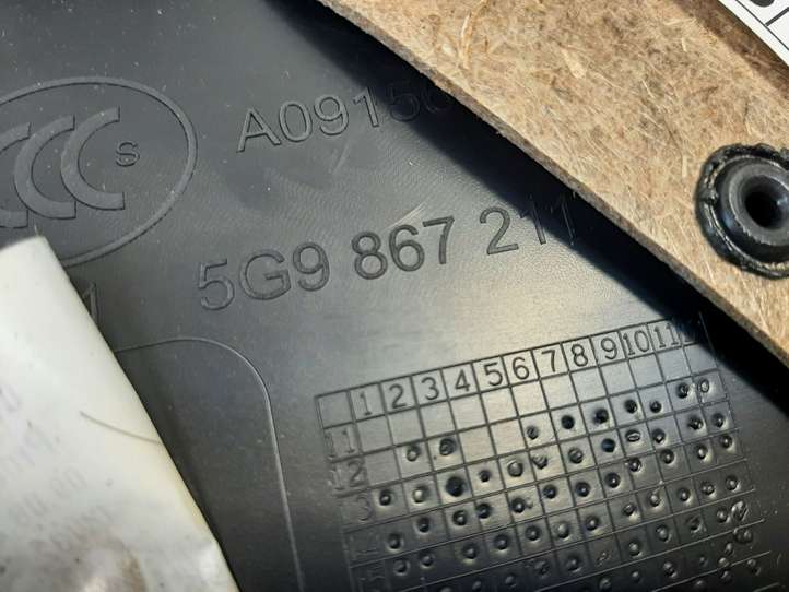 Volkswagen Golf VII (2013 - 2019)  5G4868079 Комплект отделки дверей
