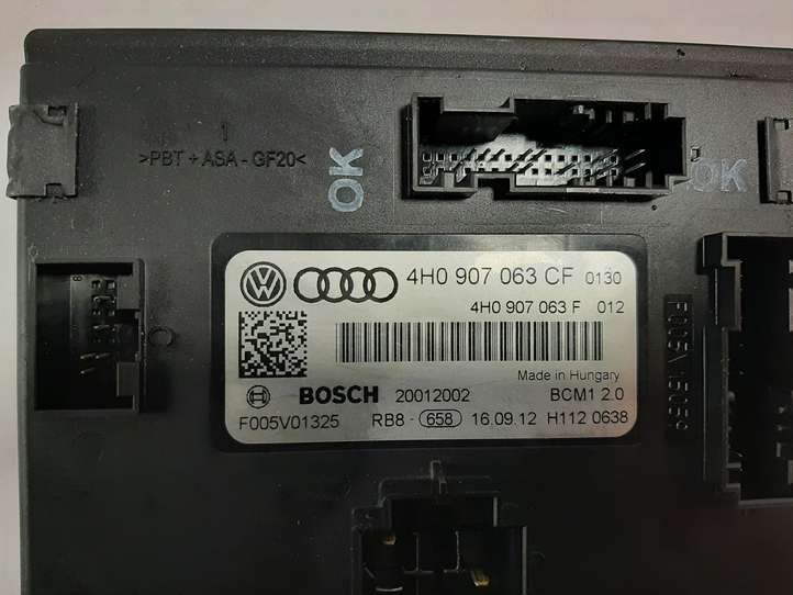 Audi A6 (2011 - 2014)  4H0907063CF Модуль кузова