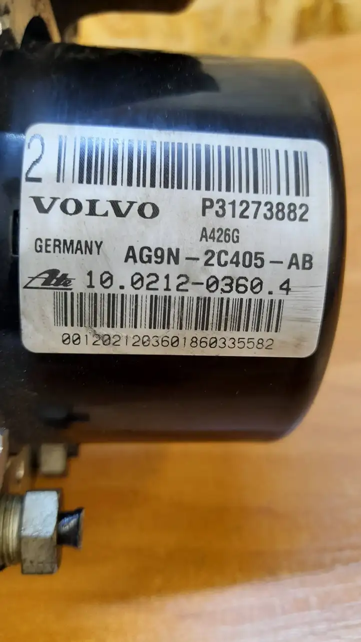 Volvo S60 (2010 - 2013) AG9N2C405AB ABS блок — фото 2