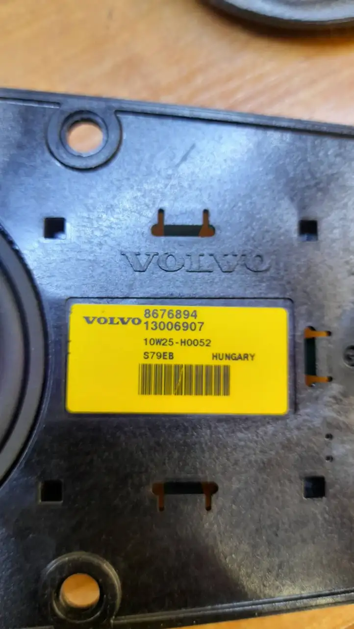 Volvo S60 (2010 - 2013) 31252183 Комплект аудиосистемы — фото 4